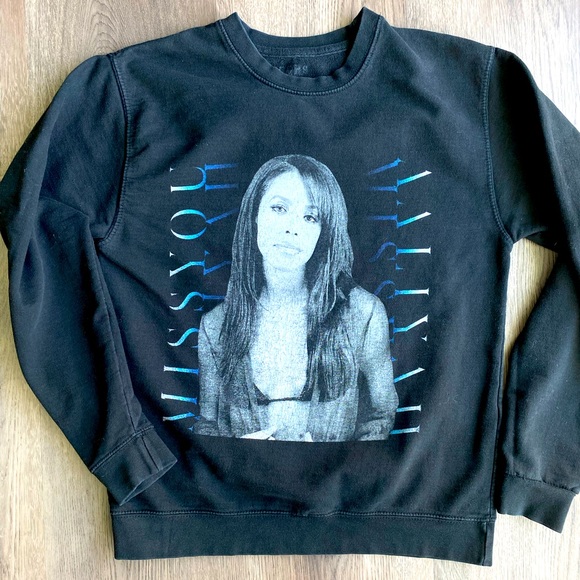 Rare FRCHS x Aaliyah Crewneck Sweatshirt Sz.S - Picture 1 of 4